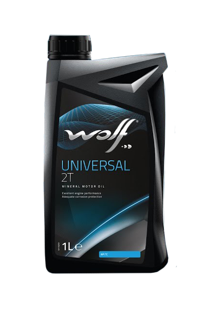 Моторное масло Wolf Universal 2T, 1л